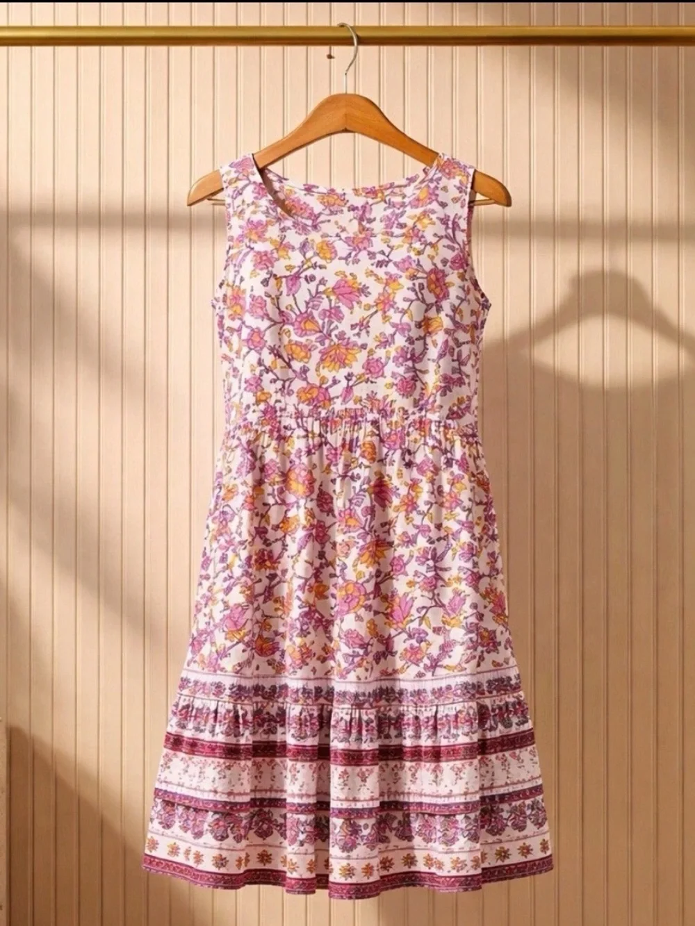 midi dresses old navy Fit & Flare Smocked-Bodice Dress shoulder neckline double Fit & Flare Jersey Smocked-Waist